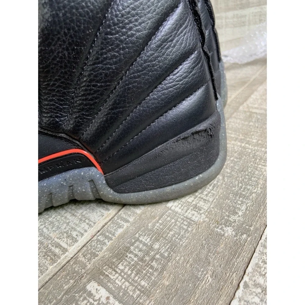 Nike Air Jordan 12 Retro Utility Men's Size 8 DC1062-006 Black Red High Tops